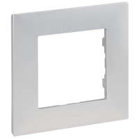 Рамка 1-постова Legrand Niloe Step алюміній (863391)