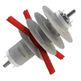 Обмежувач перенапруг Sicame AZBD 91 6кВ з індикатором пошкоджень