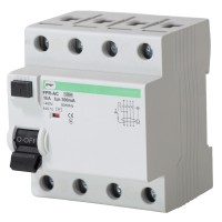 Пристрій захисного відлючення Promfactor FPR-AC 16А/0,3A 4P АС (FPR4016300AC)