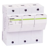 Тримач-роз'єднувач запобіжників NOARK Ex9F-22 3P 100A 22x58мм (104487)