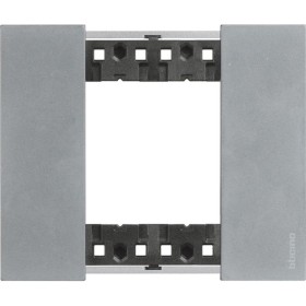 Рамка на 2 модуля Bticino Living Now KA4802NW (Немецкий/Итальянский стандарт) месяц