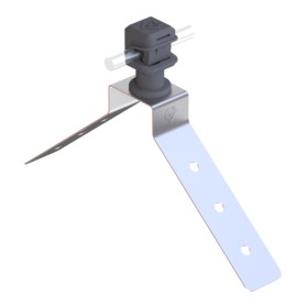 Тримач на кутовий гребінь даху Leo Lightman з тримачем Clip Ni/Pa (306013)