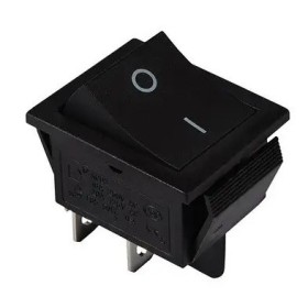 Переключатель TNSy KCD2-202 B/B черный (TNSy5500778)