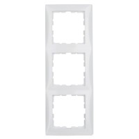 Рамка 3-местная полярная белизна Berker S.1