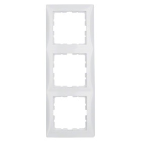 Рамка 3-местная полярная белизна Berker S.1