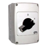 Кулачковый переключатель в корпусе ETI 004773166 CS 32 10 PNG (3p «0-1» IP65 32A)