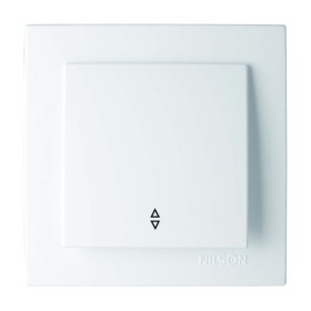 Вимикач Nilson Touran білий 1кл прохідний ( 24111007 )