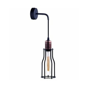 Бра, настенный светильник Nowodvorski 6605 Workshop E27 1x25W IP20 черный