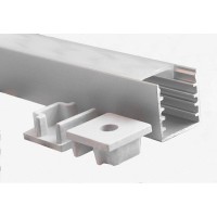 LED-профиль алюминиевый, 2 метра (ЛП14)