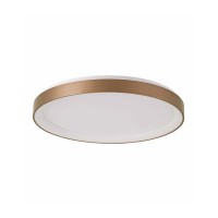Світильник стельовий Italux PLF-53675-078RC-GD-3KS4K-TRDIMM Vico LED 1x60W 3000K/4000K 5300Lm IP20 золотий