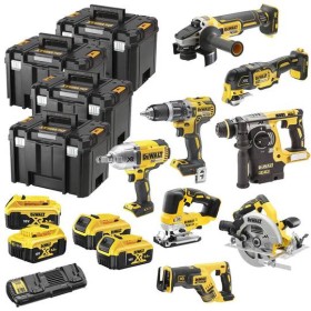 Набор из восьми инструментов DeWALT DCK865P4T XR Li-lon 18В 4х5Ач