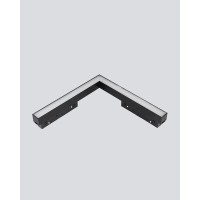 Магнітний світильник кутовий Alumled ALMG-M09G 24W 120° 4000К Osram3030 1920LM BK