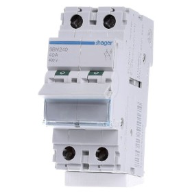 Выключатель нагрузки Hager SBN240 2P 40А/400В 2м