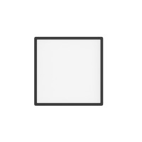 Світильник LED Violux ДББ MILLENNIUM BL 26W 4200K IP20 квадрат чорний ( 362226 )