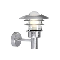 Вуличний світильник Nordlux 71431031 Lonstrup E27 1x60W IP44 сріблястий