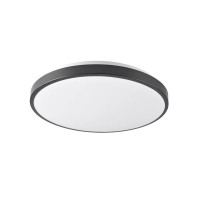 Світильник стельовий Goldlux 3314925 Kern LED 1x24W 4000K 2500Lm IP20 чорний