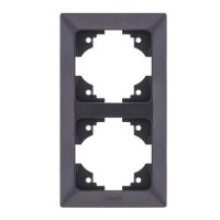 Вертикальна 2-на рамка NE-AD ARAS 93-24-61 чорна