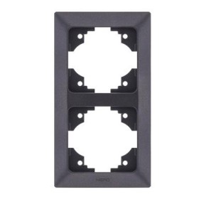 Вертикальна 2-на рамка NE-AD ARAS 93-24-61 чорна