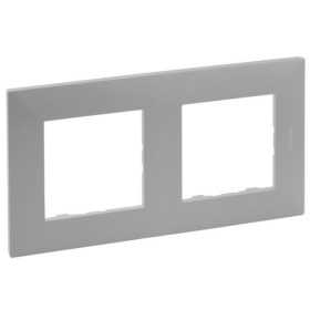 Рамка 2-постовая Legrand Niloe Step алюминий (863392)