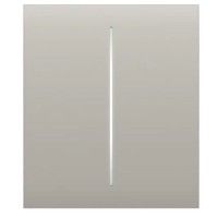 Клавиша умного выключателя 2кл Ajax 46032.140.OY CenterButton для LightSwitch устричная (29848)