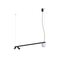 Підвісний світильник, люстра Nowodvorski 11447 Fourty III GU10+G9 3x10W IP20 чорний