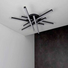 Светильник LED smart ARMANI​+пульт 90W 3000-5000K IP20 круг черный Violux ( 220935 )