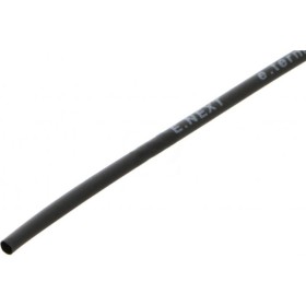 Черная термоусадочная трубка E.Next s024118 3,0/1,5мм (1м)