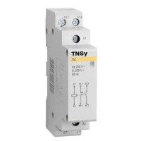 Модульний контактор TNSy КМ-1-16-20 230AC 2NO 2р (TNSy5503802)