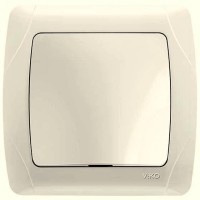 Накладка для виведення кабелю, кремова Carmen