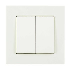 Вимикач Nilson Moda білий 2кл ( 21112003 )