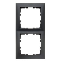 Рамка 2-місна антрацит Berker S.1