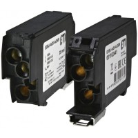 Распределительный блок ETI EDBJ-4x25-4x25/B 100A 1000V AC/1500В DC черный (1102441)