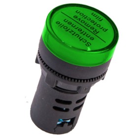 Світловий індикатор TOSUNlux AD22-22DS Ø22 АС 230В зелений (6940151015369)