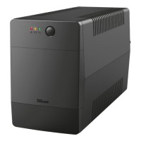 Бесперебойник Trust 23504_TRUST Paxxon 1000VA UPS with 4 standard wall power outlets BLACK (черный)