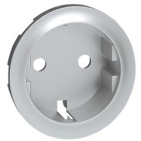 Панель розетки 2К+З Legrand Celiane титан