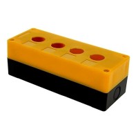 Корпус для кнопок TNSy КП104 4 места желтая (TNSy5500300)
