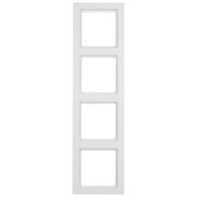 Рамка 4-местная полярная белизна Berker Q.3