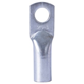 Медный луженый кабельный наконечник E.Next e.end.stand.jg.25 D8.2 (s077004)