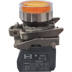 Кнопка Promfactor FP4-BW3561230 1NO жовта (FP4-BW3561230)