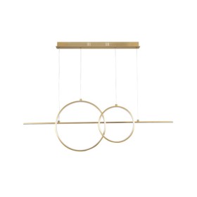 Подвесной светильник, люстра Goldlux 331809 Laura LED 1x42W 4000K 4800Lm IP20 золотой