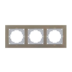 Рамка Nilson Alegra скло бронза 3-на ( 25BR0093 )