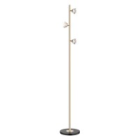 Торшер Zuma Line F0603-03A-F7B1 Boston LED 3x5W 3000K 1650Lm IP20 золотой (5907925003695)