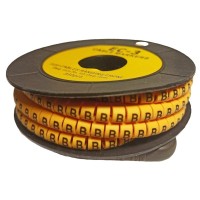 Маркер TNSy МК1 1,5-2,5мм² символ «В» 1000шт (TNSy5502430)