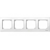 Рамка 4-пост. M-Plan полярно-білий Merten, MTN515419