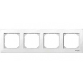 Рамка 4-пост. M-Plan полярно-белый Merten, MTN515419