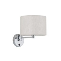 Бра, настенный светильник Nowodvorski 11781 Hotel Mood E14 1x10W IP20 светло-бежевый