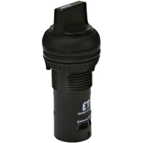 Моноблочный поворотный выключатель Eti ECS2S-N90-10 1NO 2-х позиционный 0-1 90° черный (4771642)