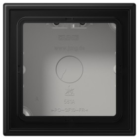 Підрозетник Jung LS Cube LS581ASWM одномісний графіт