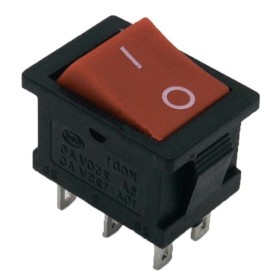 Переключатель TNSy KCD1-1-202 R/B красный (TNSy5500684)