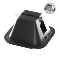 Держатель Leo Lightman Pyramida Pe/Pp/Bet с бетоном (336019)